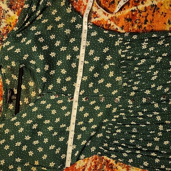 Nostalgia floral crinkle dress vintage from the 90s - Picture 14 of 16